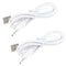 USB to DC 2.0mm Cable, Earbuds USB DC Charger Adapter,USB 2.0 Type A Male to DC 2.0mm x 0.6mm 5 Volt DC Barrel Jack Power Adapter Connector Chargi...