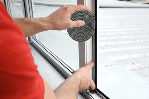 39.4FT Brush Weather Stripping, Neat Pile Self Adhesive Seal Strip for Windows and Door, Weatherstrip for Soundproofing, Windproof, Dustproof, Str...
