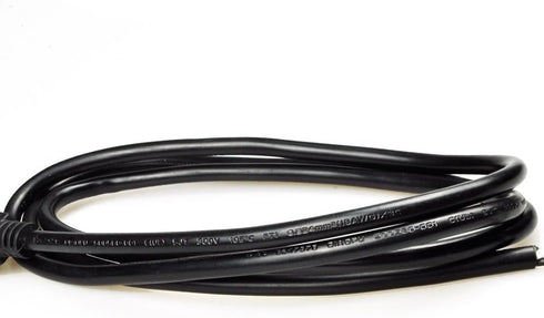6ft 18 Gauge 3 Prong Heavy Duty Replacement Power Supply Cord Cable 110V 115V 120V Pigtail for Universal AC Appliance, NEMA 5-15 Plug US SJT 18AWG...