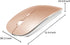 Rechargeable Bluetooth Mouse for MacBook/MacBook air/Pro/iPad, Wireless Mouse for Laptop/Notebook/pc/iPad/Chromebook (Pink)...
