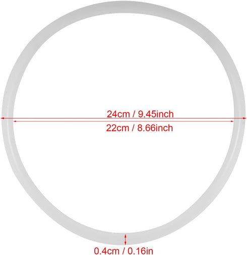 Pressure Cooker Replacement joint cocotte minute seb 8l joint cocotte minute seb 6l Gasket Silicone Gasket Rings for Home Cooker Kitchen Tool (Dia...