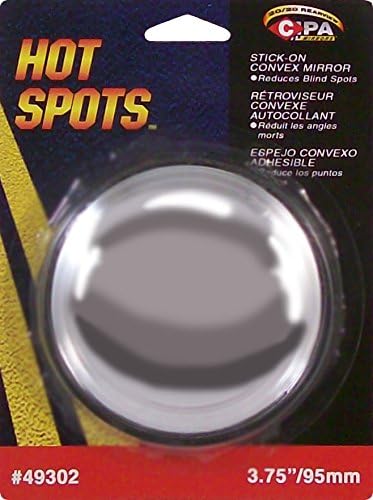 CIPA 49302 Round 3.75†Stick-On Convex HotSpot Mirror...