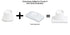 Wall Nanny 4 Inch Extension Accessories for Baby Gate (Made in USA) Connect Extensions to Wall Nanny's and Add 4 Inches in Length to Baby Gates - ...
