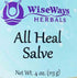 All Heal Salve 4 Ounces...