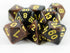 Black and Brown Dice - RPG DND Set - 'Werewolf'...