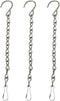 3 Pack Hanging Chain for Garden Plants, Lanterns Bird, Feeders, 9.5 Inch Hanging Chains for Hanging Basket, Wind Chimes and Decorative Ornaments (...