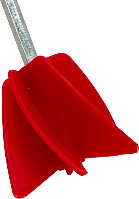 Edward Tools Paint Mixer Drill Attachment - Helix Mixer for 1 Gallon of Paint Epoxy, Resin, Silicone - Consistent Even Flow Stirrer Paddle - Works...