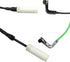 HiSport Front and Rear Brake Pad Wear Sensor 34356789440 + 34356789445 Replacement for BMW E81 E87 E82 E88 E90 E91 E92 E93...