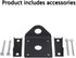 1PCS 3/4 Hole Antenna roll bar Mount Bracket with NMO Connector,Horizontal or Vertical Installation on Railing...