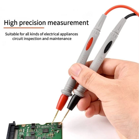 Multimeter Test Leads Universal Cable AC DC 1000V 20A 10A CAT III Measuring Probes Pen for Multi-Meter Tester Wire Tips...
