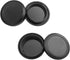 Camera Body Cap & Lens Rear Cap Cover for Canon EOS R50 R100 R10 R8 R7 R6 R5 R5C R3 R RP More Canon RF Mount and Lens Accessories,HUIPUXIANG [2 Se...