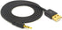 3.5mm to USB Cable Adapter 3.5 Male to USB Male Charge and Data AUX Cable MP3 MP4 Players,Headphones,Voice Recorder......