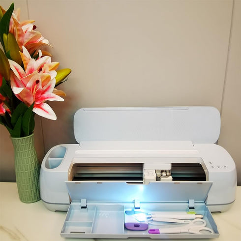 LED Weeding Tools Set for Vinyl with Light Craft Basic Tool Kits for Cricut with Storage Case for Removing Tiny Vinyl Paper & Iron-on Projects Cut...