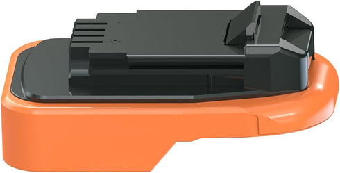 1x Adapter Run Tools# Only Fits Black&Decker Fits Porter Cable 20v MAX (Not Old Style 18v) Tools Compatible with Ridgid 18v Battery - Adapter Only...