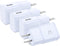 Adaptive Fast Charging Wall Charger, Qihop 4-Pack USB Wall Adapter Fast Charging Block Travel Phone Charger Compatible Galaxy S21 S20 S10 S9 S8 S7...