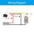 3 Wire Voltmeter DC 0-100V Mini Voltage Measuring 0.56" LED Display Digital Volt Panel Meter with Reverse (Red)...