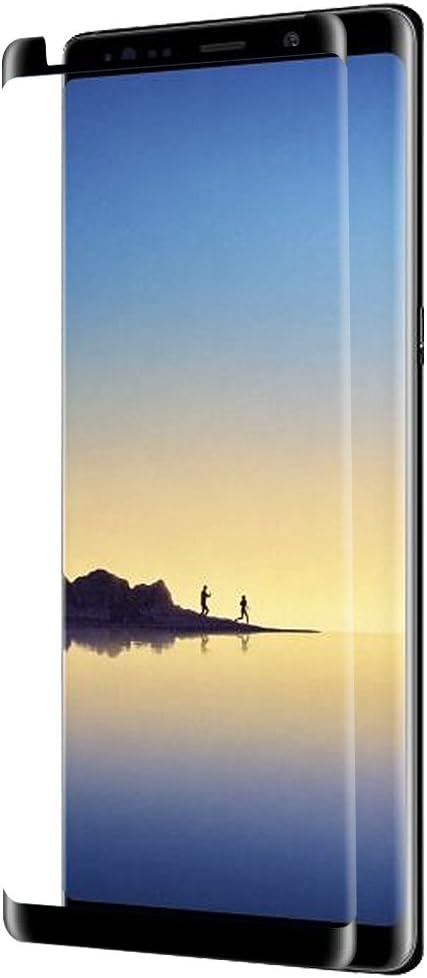 CENTAURUS Compatible with Samsung Galaxy Note 8 Glass Screen Protector (3 Pack) Case Friendly Edge to Edge Ultra-Thin Shatter Proof Silk Print Tem...