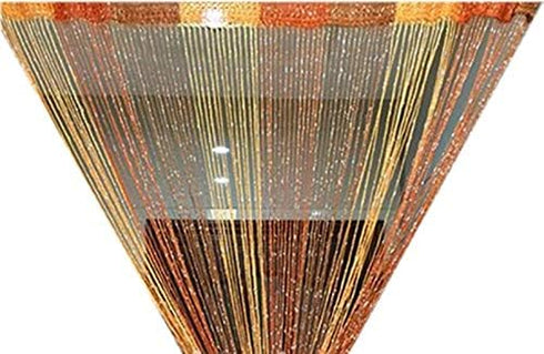 ave split Decorative Door String Curtain Wall Panel Fringe Window Room Divider Blind Divider Tassel Screen Home 100cm*200cm (#018332)...