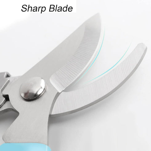 Curve Gardening Scissor with Sharp Stainless Steel Blade Garden Shears for Cutting Flowers Trimming Plants of Yard Florist Flower Rose Herb Hedge ...