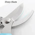 Curve Gardening Scissor with Sharp Stainless Steel Blade Garden Shears for Cutting Flowers Trimming Plants of Yard Florist Flower Rose Herb Hedge ...