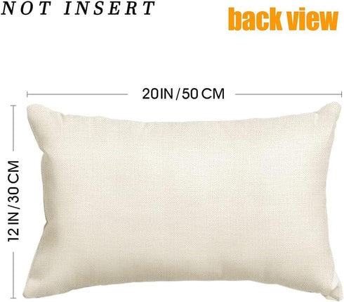 RABUSOFA Outdoor Waterproof Pillows Decorative Throw Pillows,12x20 Inch Patio Hello Sunshine Summer Pillow Covers,Yellow Waterproof Pillow Cases f...