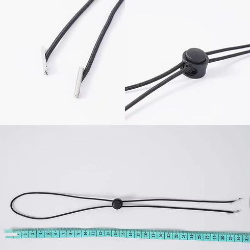 10 Pcs Hat Removable Chin Cords Adjustable Elastic Fishing Hat Strap Sun Hat Chin Strap Replacement with Clips for Fishing Boating Golfing...
