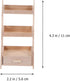 EXCEART 2pcs 1: 12 Dollhouse Wooden Flower Stands 3 Tier Plant- Shelves Stand Rack Miniature Model Ornament Home Indoor Outdoor Decor...