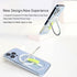 Magnetic Phone Holder,Transparent Mag Safe Phone Stand Compatible with MagSafe Phone Grip,Vertical & Horizontal Stand,Phone Kickstand for iPhone 1...