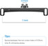 Back Up Camera License Plate Mount,(2PCS)PixelMan Universal Metal Backup Camera Mount,Back Camera Rear Cam Holder,Automotive Dash Cam Rear View Ca...