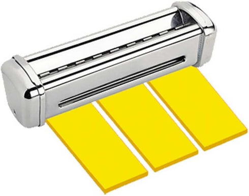 Gary Valenti CucinaPro Imperia Pasta Maker Machine Attachment - 150-05 Lasagnette, 12mm Stainless Steel, Silver...