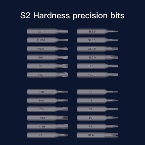 Precision Electric Screwdriver, Electric Screwdriver, Screwdriver Set, Repair Tools with USB Charge, Fix Phone Laptop Toys Watch Camera (29 in 1 8...