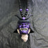 Hannya Japanese Oni Samurai Helmet Car Rearview Mirror Charm Fashion Pendant Car Decoration Car Ornament Accessories Hanging Charm...