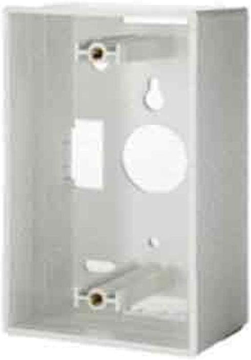 On-Q WP3409WH Single Gang Surface Mount Box, White...