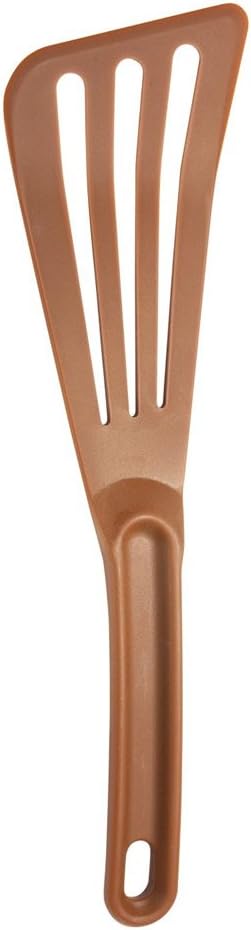 Mercer Culinary Hell's Tools Hi-Heat Slotted Spatula, 12 Inch x 3.5 Inch, Brown...