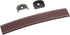 Semetall 10 Pack Leather Drawer Pulls,6.1" Length Cabinet Handles Pulls for Furniture Door Cupboard Dresser Handles 5" Hole Center,Brown...