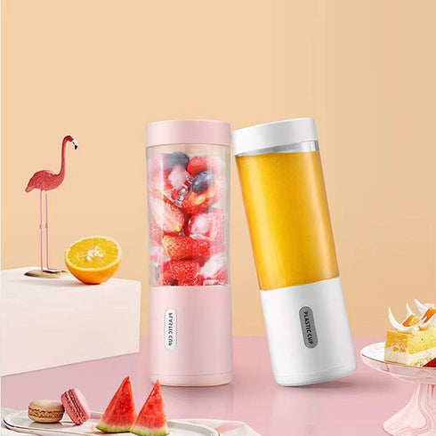 Electric Blender Cup Fruit Juice Mixer Portable Lightweight Water Bottle - axGear...