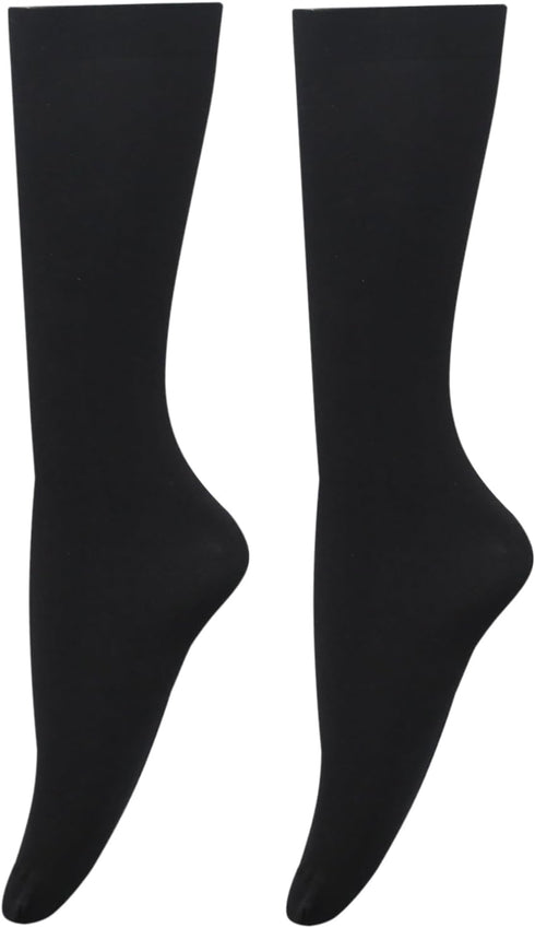 Bestjybt Women's Opaque Stretchy Nylon Knee High Stockings Trouser Socks...