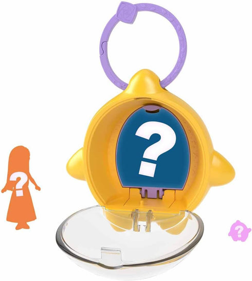 Mattel Disney Wish Star Reveals Mini Doll Surprise, Keychain Compact with Character Doll & Accessory (Styles May Vary)...