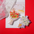 Housewarming Card, Housewarming Gift for New House, New Apartment Greeting Card with Flower Refrigerator Magnet, New Home Card for Coworkers Relat...