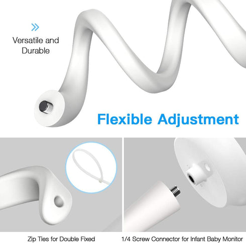 Baby Monitor Mount for VAVA Baby Monitor and Hipp Baby Monitor(1 Pack)...