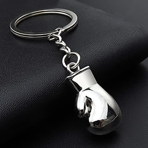 Keychain Boxing Gloves Pendant Keyring Metal Key Chain, Christmas/Birthday/Valentine's Day Gift for Men and Women Pack of 2...