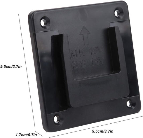 2pcs Electric Tool Holder Power Machine Storage Rack for Makita 18V Electric Tool(Black)...