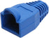 RilexAwhile 100 Pcs Blue Soft Plastic CAT5E CAT6 Ethernet RJ45 Cable Cap Connector Boots Plug Cover Strain Relief Boots (Blue)...