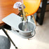 Drinking Cup Holder Clip Home Office Table Desk Side Clip Water Drink Beverage Soda Coffee Mug Holder Cup Clip Design (Grey)...