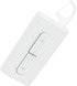 White Dental Floss Portable Case, Storage 10 Picks Adult Floss in Box. The Best Tool for Cleaning Teeth and Oral Care. Portable Travel Floss is Pe...