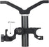 NICEYRIG 15mm LWS Rod Lens Support Y-Bracket, 64mm Vertical Adjustment Applicable for Heavy Long Lens Diameter 50mm to 140mm - 475...