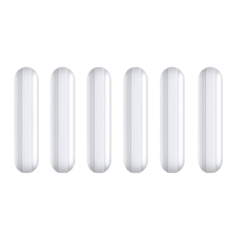 Magnetic Stirrer Mixer Stir Bar?6Pcs 30mm(1.18 inch) PTFE Magnetic Stir Bar,White Color,Laboratory Bar,Stir Plate Bar,Stir Bars…...