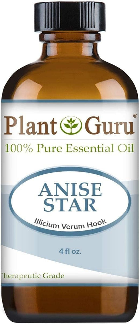 Anise Star Essential Oil 4 oz 100% Pure Undiluted Therapeutic Grade....
