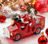 Cosmos Santa on Firetruck Salt and Pepper Set, 5.6-Inch Long...