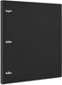 Telescoping 3 Ring Binder, Portable Plastic Binder with Telescoping Spine, 3 Ring Binder with Foldable Front Cover Holds 8.5" x 11" Paper for Scho...
